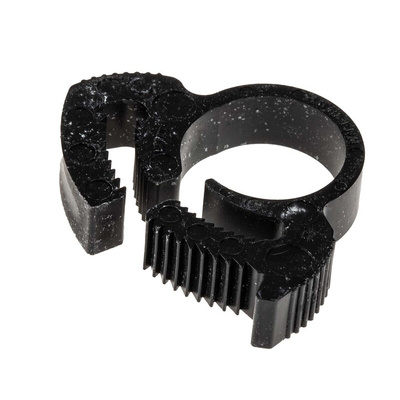 RS PRO Nylon Snap Grip Hose Clamp, 5.8mm Band Width, 10.2 → 12.3mm ID