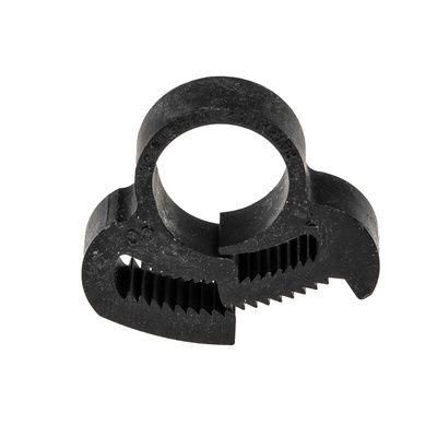 RS PRO Nylon Snap Grip Hose Clamp, 6.4mm Band Width, 11.1 → 13.4mm ID