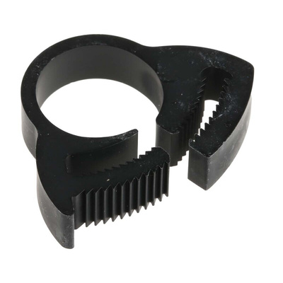 RS PRO Nylon Snap Grip Hose Clamp, 7.2mm Band Width, 13.1 → 15.7mm ID