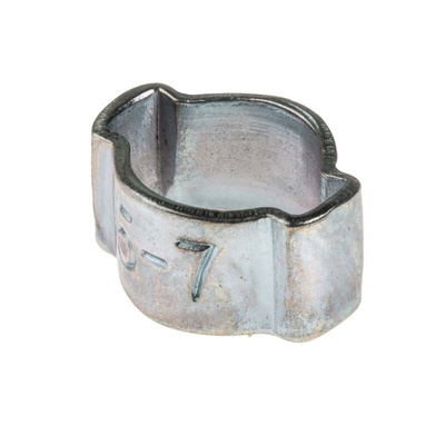 RS PRO Steel O Clip, 6mm Band Width, 5 → 7mm ID