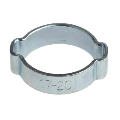 RS PRO Steel O Clip, 8.5mm Band Width, 17 → 20mm ID