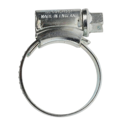 HI-GRIP Steel Slotted Hex Worm Drive, 13mm Band Width, 17 → 25mm ID