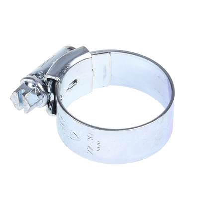 HI-GRIP Steel Slotted Hex Worm Drive, 13mm Band Width, 22 → 30mm ID