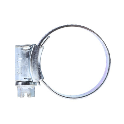 HI-GRIP Steel Slotted Hex Worm Drive, 13mm Band Width, 22 → 30mm ID