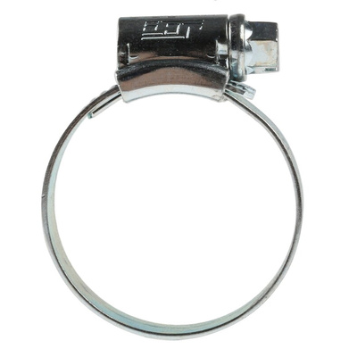 HI-GRIP Steel Slotted Hex Worm Drive, 13mm Band Width, 25 → 35mm ID