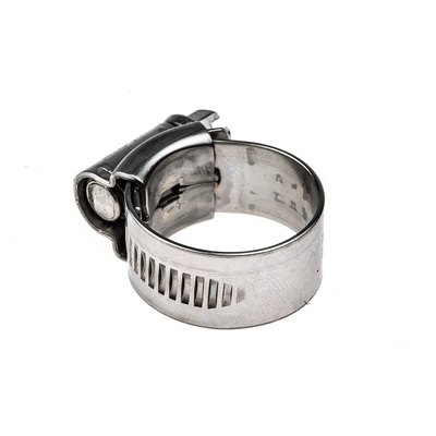 HI-GRIP Stainless Steel Slotted Hex Worm Drive, 13mm Band Width, 14 → 22mm ID