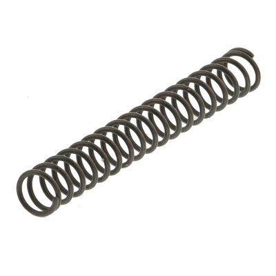 RS PRO Alloy Steel Compression Spring, 20.6mm x 2.82mm, 0.38N/mm