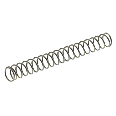 RS PRO Alloy Steel Compression Spring, 35.5mm x 4.4mm, 0.22N/mm