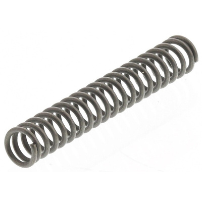 RS PRO Alloy Steel Compression Spring, 23.5mm x 3.7mm, 1.05N/mm
