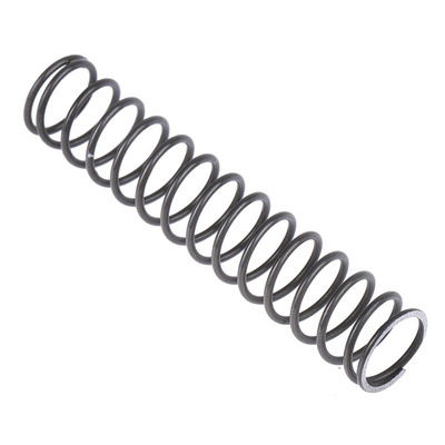 RS PRO Alloy Steel Compression Spring, 56mm x 11mm, 0.81N/mm
