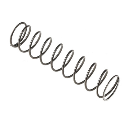 RS PRO Alloy Steel Compression Spring, 55.5mm x 13.5mm, 0.61N/mm