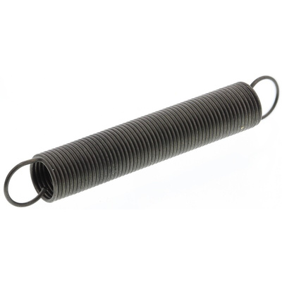 RS PRO Steel Extension Spring, 47.6mm x 7mm