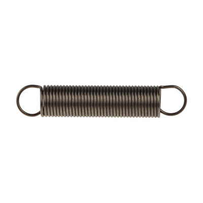 RS PRO Steel Extension Spring, 38.5mm x 7.5mm