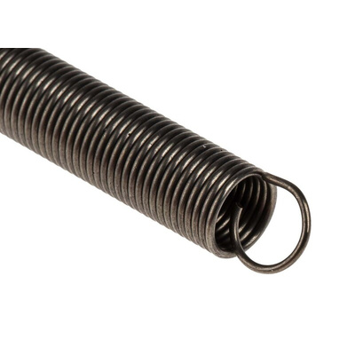 RS PRO Steel Extension Spring, 38.5mm x 7.5mm