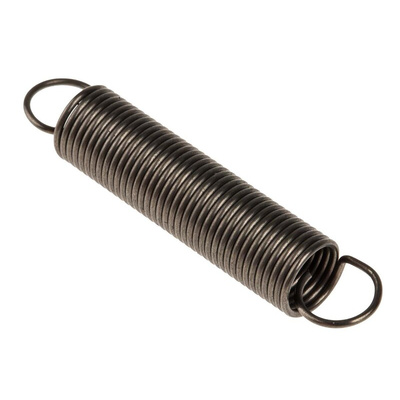 RS PRO Steel Extension Spring, 38.5mm x 7.5mm