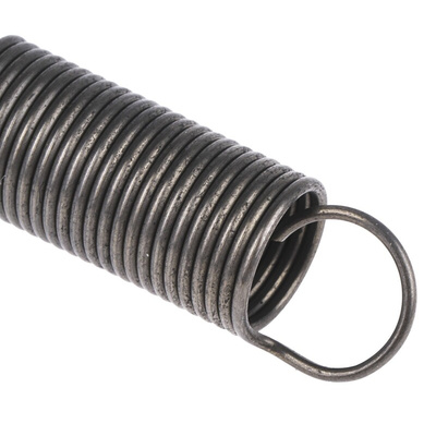 RS PRO Steel Extension Spring, 32.6mm x 9mm