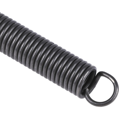 RS PRO Steel Extension Spring, 49mm x 7mm