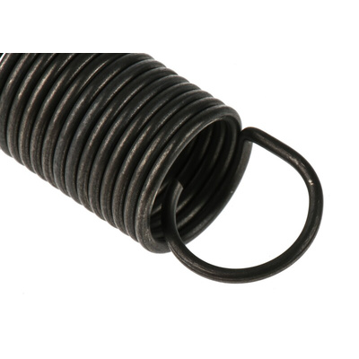 RS PRO Steel Extension Spring, 34.4mm x 12mm