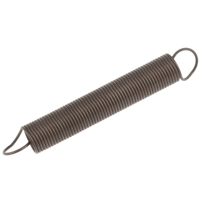 RS PRO Steel Extension Spring, 82.8mm x 12mm