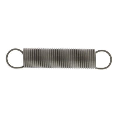 RS PRO Steel Extension Spring, 66.2mm x 13mm