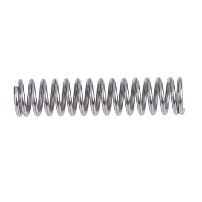 RS PRO Stainless Steel Compression Spring, 20mm x 4.63mm, 1.67N/mm
