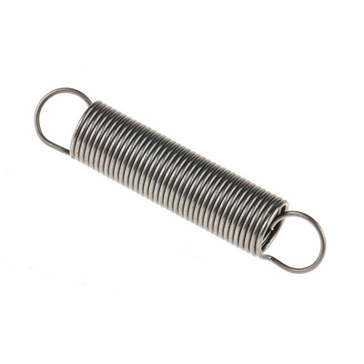 RS PRO Stainless Steel Extension Spring, 25mm x 5mm