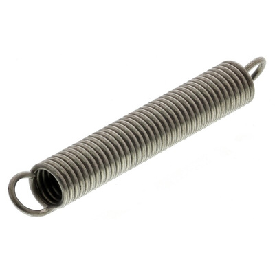 RS PRO Stainless Steel Extension Spring, 34.5mm x 5mm