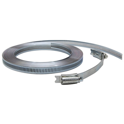 JCS 10 Piece Mild Steel Housing, Screw Hose Clip Screw Housing