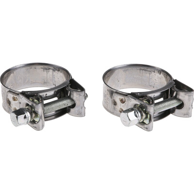 RS PRO Stainless Steel, Zinc-Plated Steel (Bolt) Bolt Head Bolt Drive, 20mm Band Width, 43 → 47mm ID