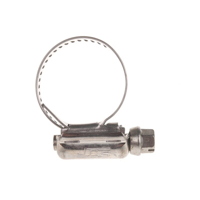 HI-TORQUE Stainless Steel Slotted Hex Worm Drive, 16mm Band Width, 20 → 30mm ID