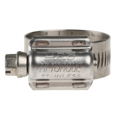 HI-TORQUE Stainless Steel Slotted Hex Worm Drive, 16mm Band Width, 20 → 35mm ID