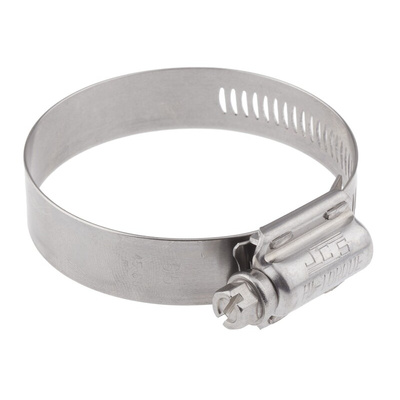 HI-TORQUE Stainless Steel Slotted Hex Worm Drive, 16mm Band Width, 45 → 65mm ID