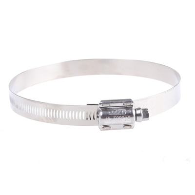 HI-TORQUE Stainless Steel Slotted Hex Worm Drive, 16mm Band Width, 110 → 140mm ID