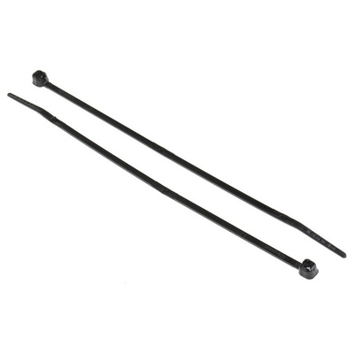 Legrand Black Cable Tie Nylon, 140mm x 2.4 mm