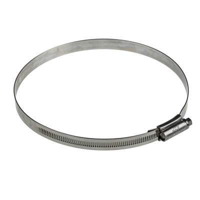 HI-GRIP Stainless Steel Slotted Hex Worm Drive, 13mm Band Width, 130 → 160mm ID