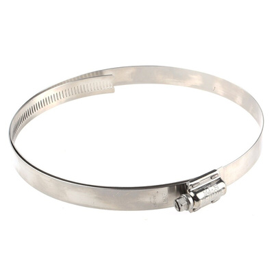 HI-TORQUE Stainless Steel Slotted Hex Worm Drive, 16mm Band Width, 230 → 260mm ID