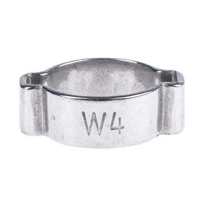 RS PRO Stainless Steel O Clip, 6.5mm Band Width, 11 → 13mm ID