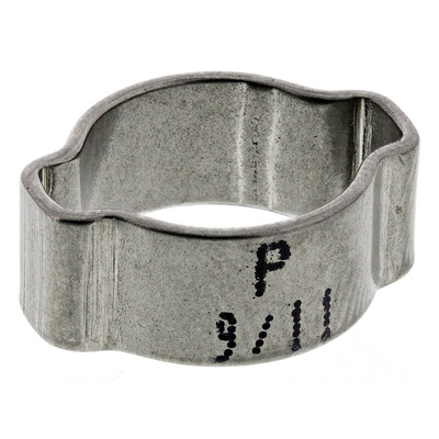 RS PRO Stainless Steel O Clip, 6.5mm Band Width, 9 → 11mm ID