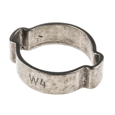 RS PRO Stainless Steel O Clip, 7.5mm Band Width, 15 → 18mm ID
