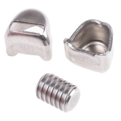 Jubilee Stainless Steel Allen Screw Housing, Screw, 11mm Band Width