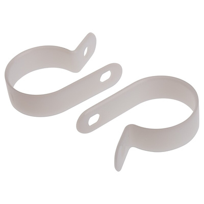 RS PRO 25.4mm Natural, Nylon P Clip