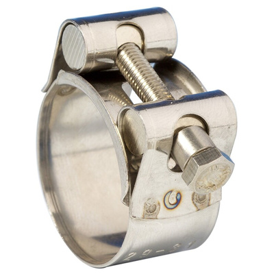 Jubilee Stainless Steel Bolt Head Bolt Drive, 18mm Band Width, 26 → 28mm ID