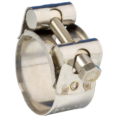 Jubilee Stainless Steel Bolt Head Bolt Drive, 18mm Band Width, 29 → 31mm ID