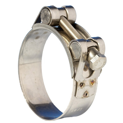 Jubilee Stainless Steel Bolt Head Bolt Drive, 25mm Band Width, 68 → 73mm ID