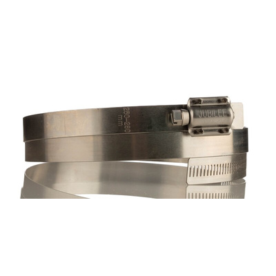 Jubilee Stainless Steel Slotted Screw Worm Drive, 16mm Band Width, 250 → 280mm ID