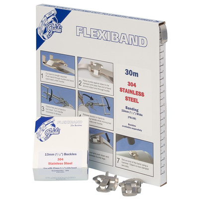 Jubilee Stainless Steel, 13mm Band Width