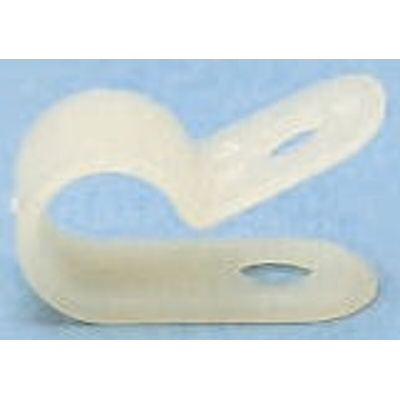 HellermannTyton 35mm Natural, Polyamide P Clip
