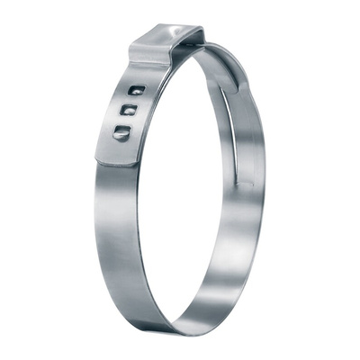 Oetiker Stainless Steel Stepless O Clip, 7mm Band Width, 9.8 → 12.3mm ID