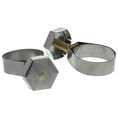 Unex Brass (Bolt), Stainless Steel Thumb Hex Unex, 11mm Band Width, 25 → 30mm ID
