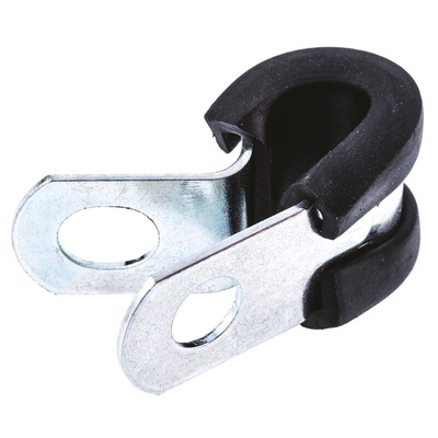 JCS 6mm Black, Steel P Clip